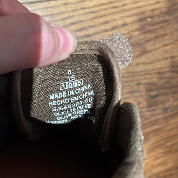 Toddler 8 Brown Sneakers - Picture 6 of 7